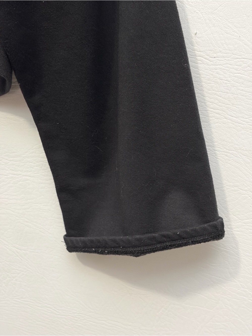 Guess Black Cropped Athletic Hoodie Bell Sleeve XS - Picture 4 of 8
